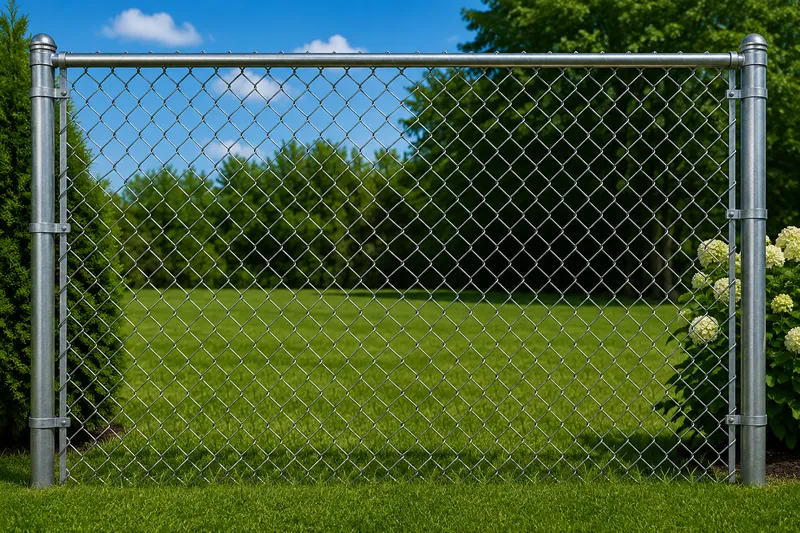 Chain-Link fencing