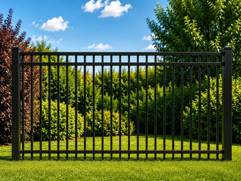 Iron fencing