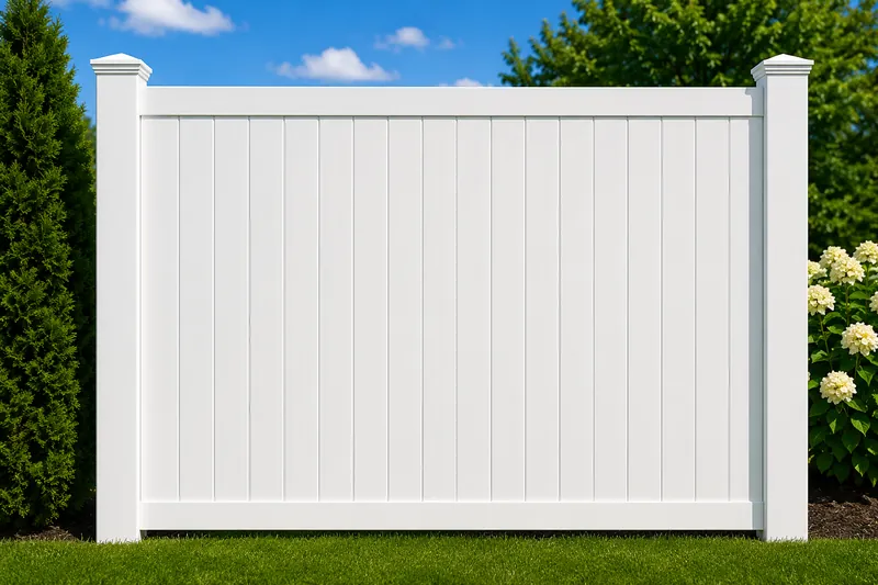 Vinyl fencing