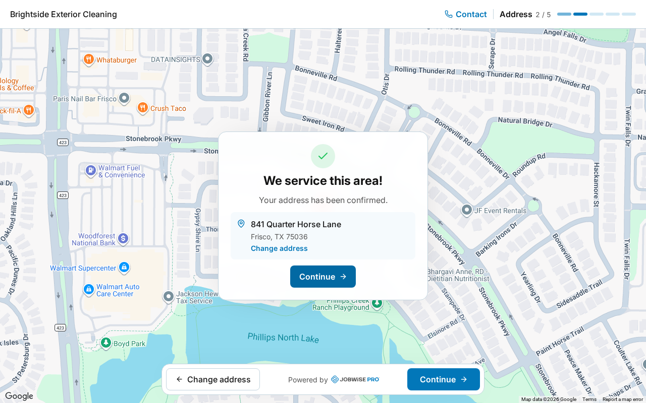 They search their address.